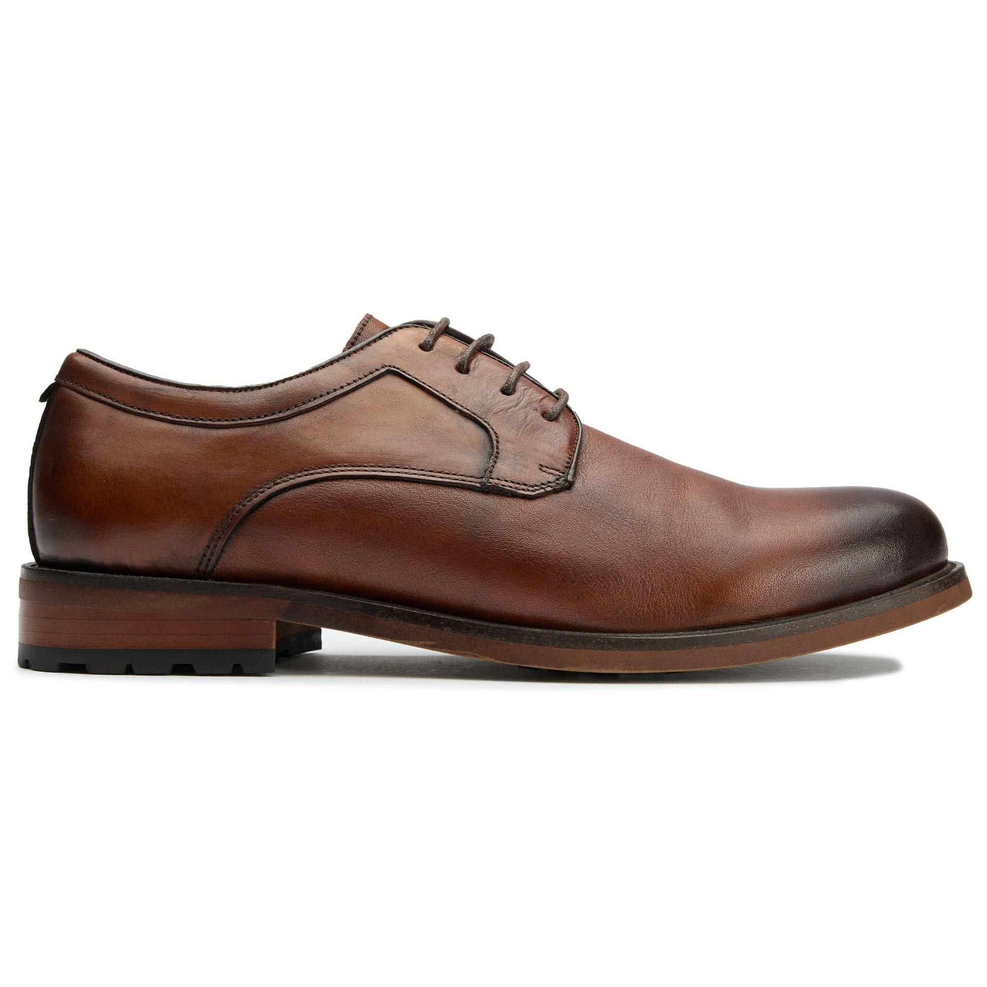 SOLE SOLE Men's Level Derby Shoes in Tan
