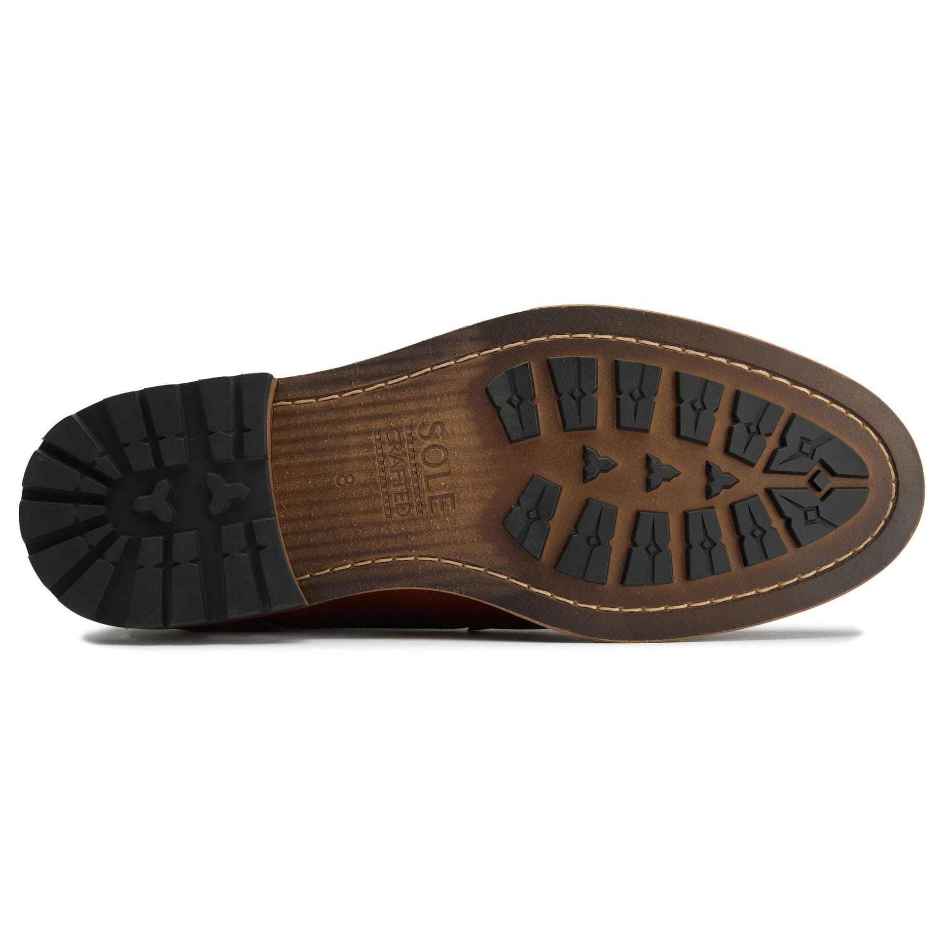 SOLE SOLE Men's Level Derby Shoes in Tan - 4