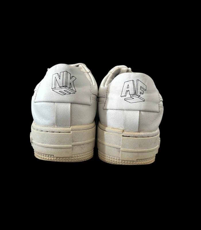 Nike Nike Air Force 1 Pixel “Triple White” Trainers – UK Size 6 – Good Pre-Loved Condition