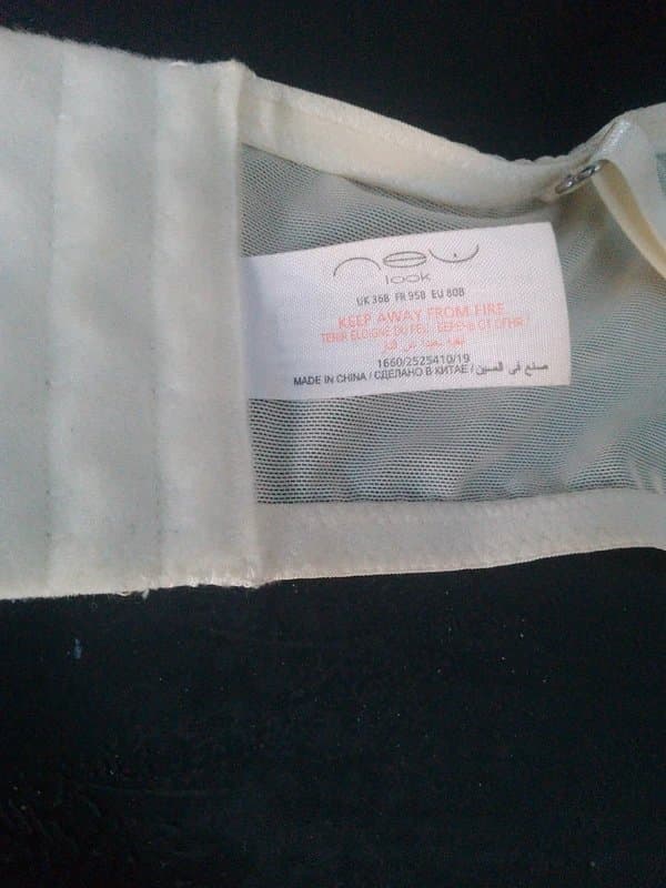 New Look Corset type bra