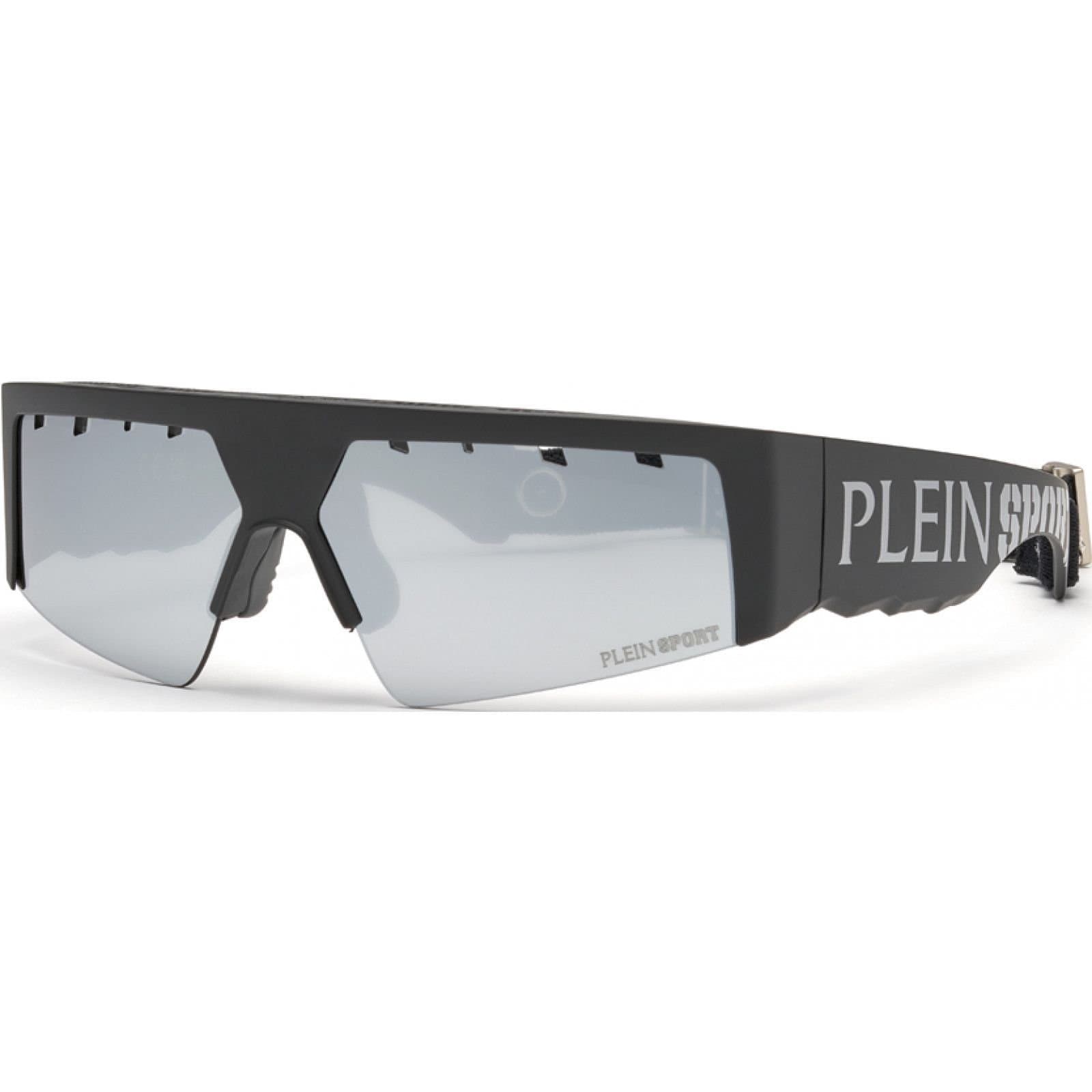 Plein Sport Plein Sport Men's SSP006-71U28X Square/Rectangle Sunglasses in Black