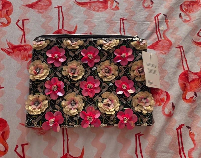 ASOS ASOS Sequined Clutch