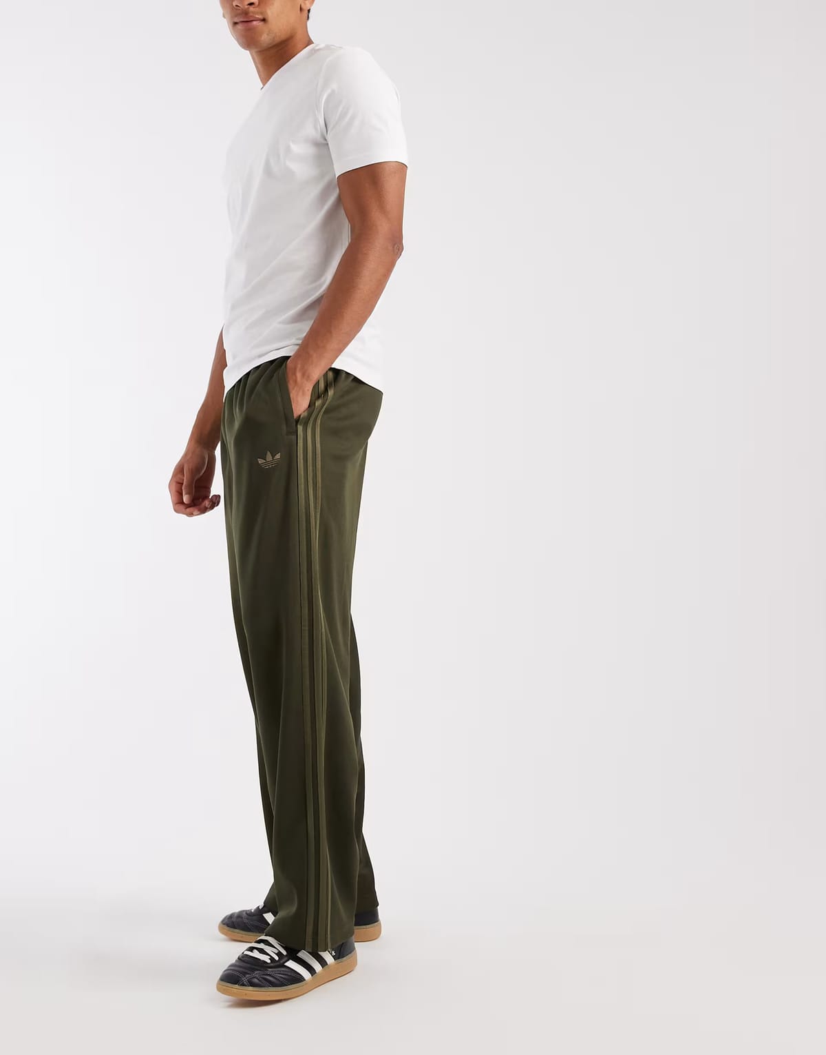 ASOS adidas Originals Adicolor loose trackpants in night cargo - 1