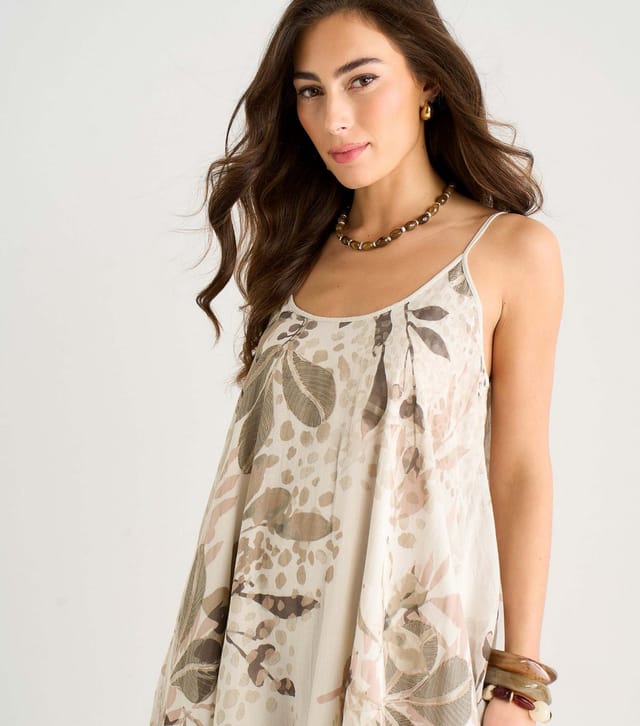 Gini London Women's White Floral Strappy Midi Dress Gini London New Look - 3