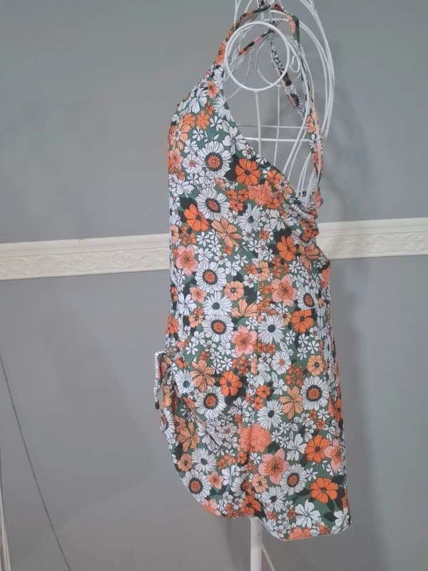 Alternative Retro Floral Swim Dress Size XL