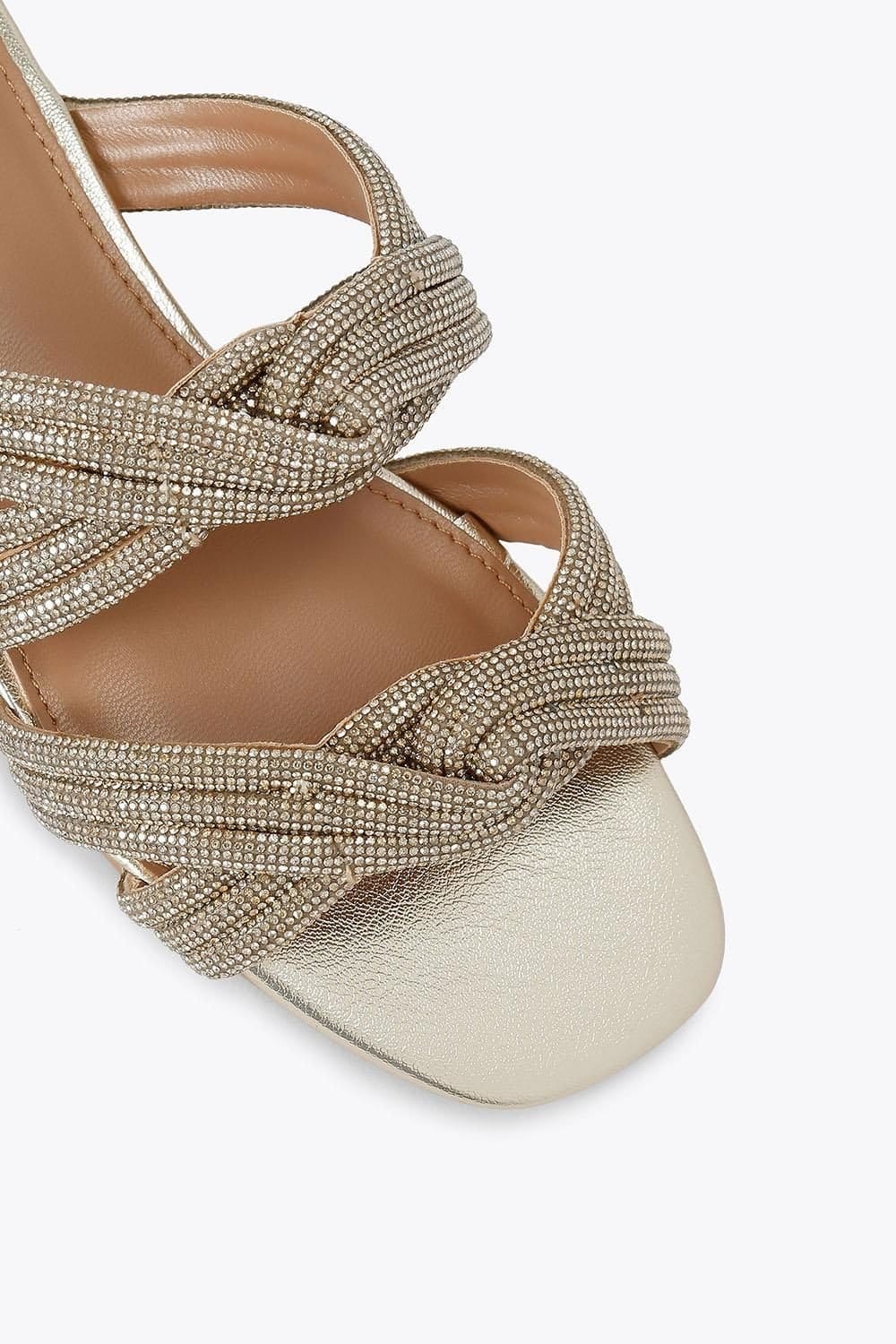Carvela Carvela Women's 'Arielle Flat Sandal' Sandals in Gold - 4