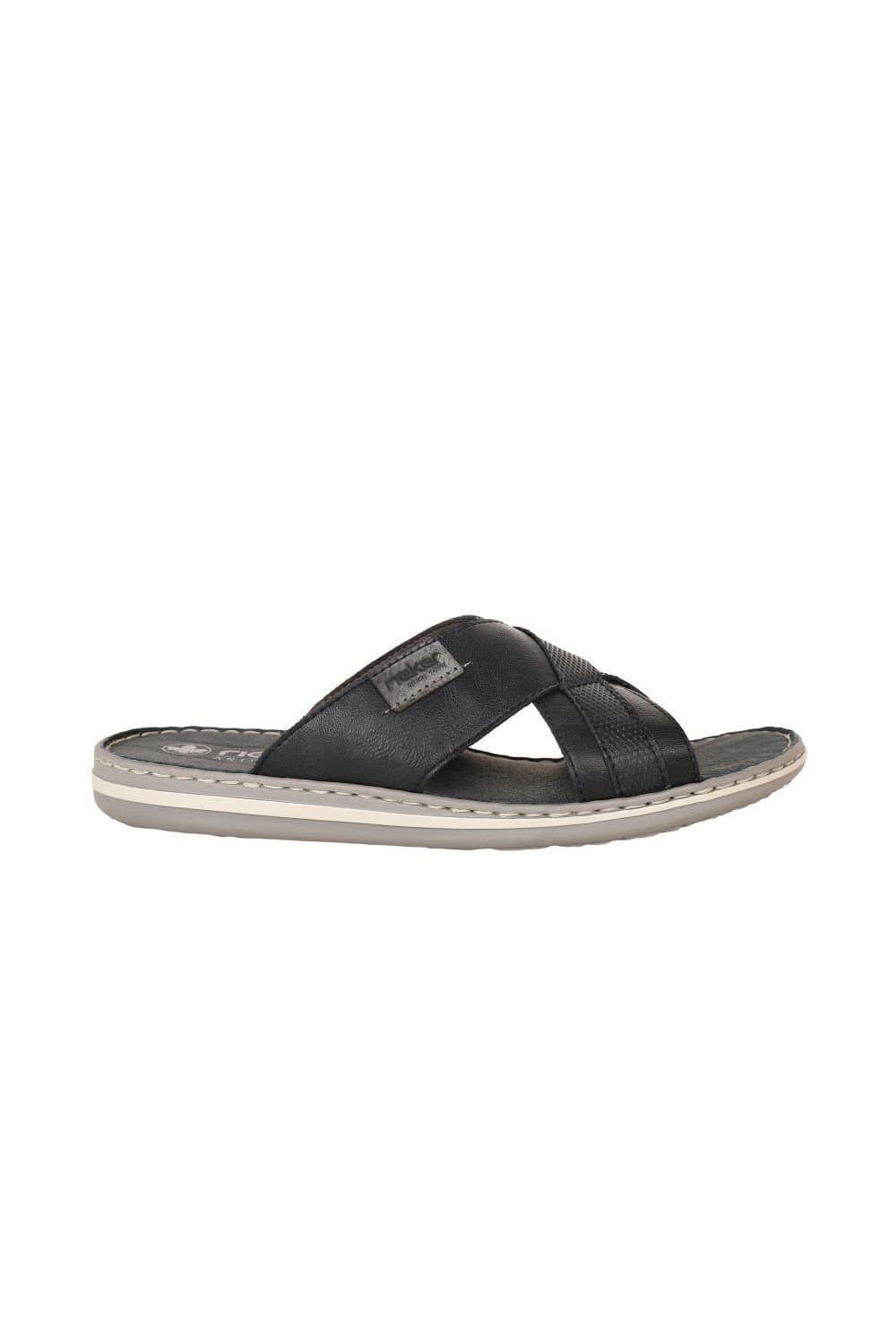 Rieker Rieker Men's 'Shorline' Sliders in Navy