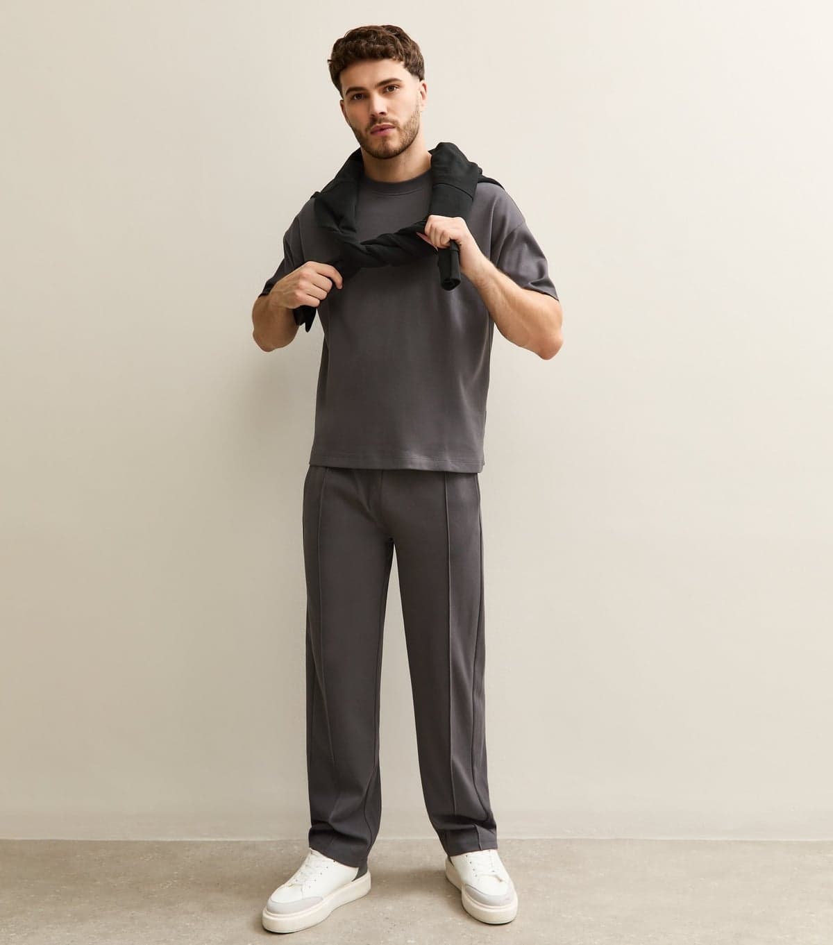 New Look New Look Dark Grey Jersey Joggers
