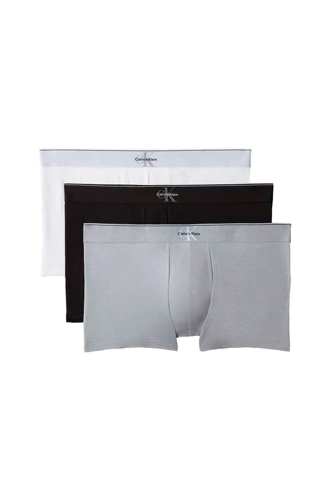 Calvin Klein Calvin Klein Men's Trunk 3Pk Multi Black/Grey/White