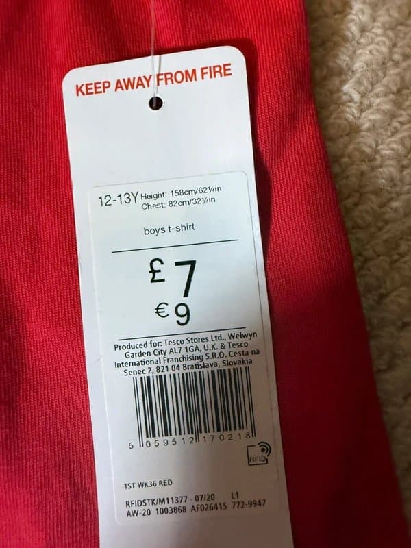 F&F F&F Christmas T-shirt - Age12-13