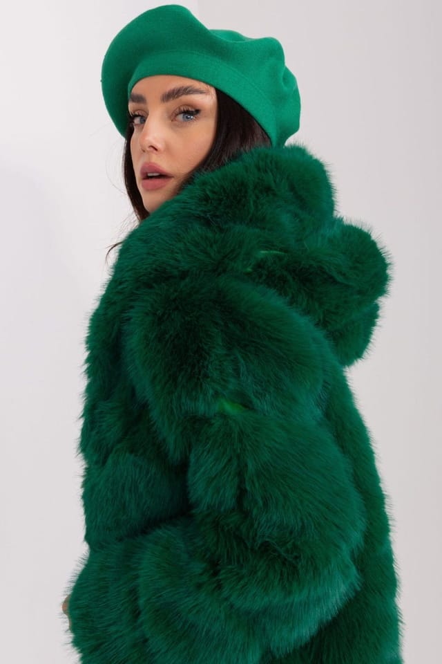 Love Lace Love Lace Women's Classic Cotton Beret Hat Soft Fit for Everyday All Season Wear in Green - 2