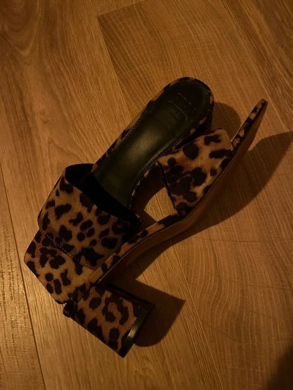 ASOS Super cute ASOS leopard block heel - 1