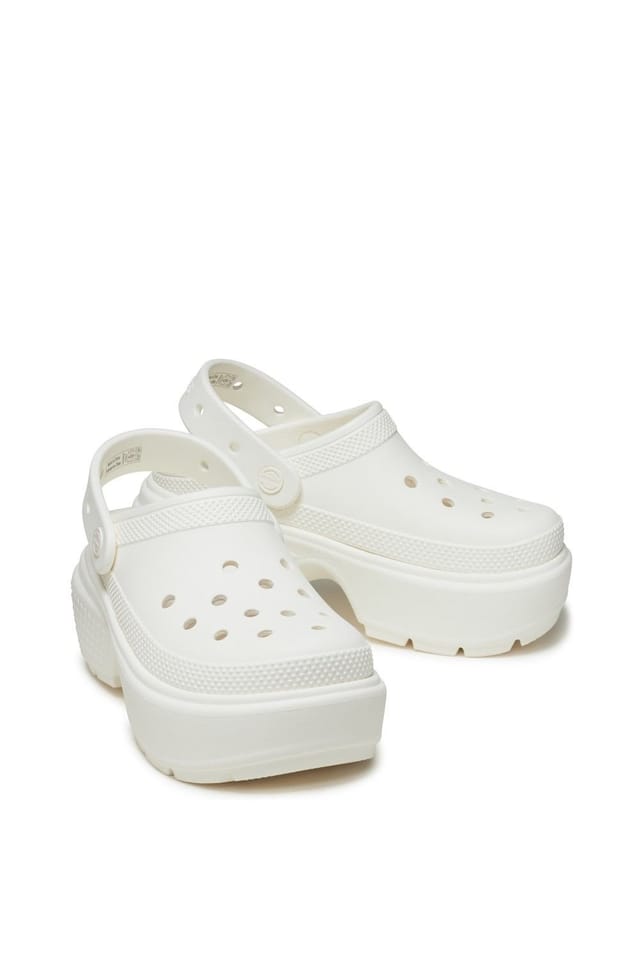 Crocs Crocs Women's Stomp Clog in Off-White - 3