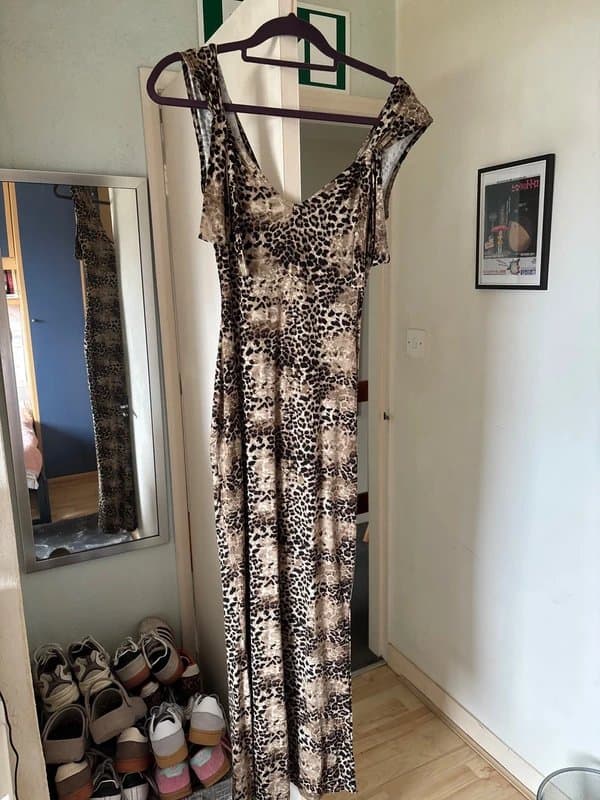 ASOS Design Asos design leopard dress