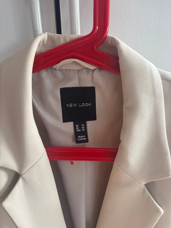 New Look Ladies new look cream blazer uk 14
