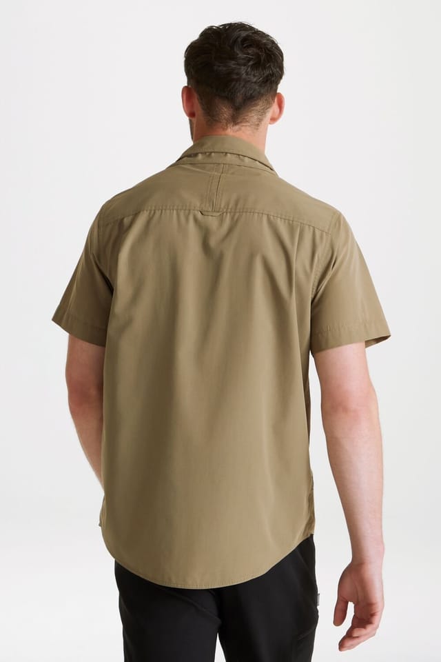 Craghoppers Craghoppers Men's 'Expert Kiwi' Short Sleeved Shirt in Beige - 2