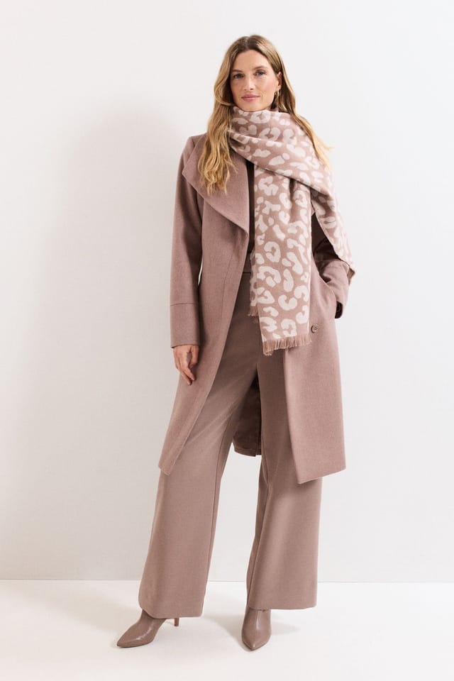 Phase Eight Phase Eight Women's Nicci Wool Coat in Taupe - 3