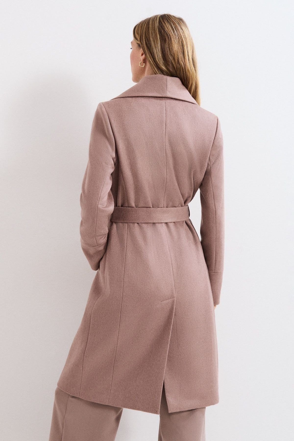 Phase Eight Phase Eight Women's Nicci Wool Coat in Taupe - 4