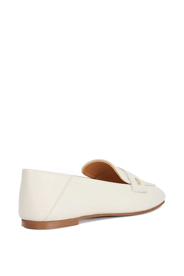 Dune London Dune London Women's 'Glances' Leather Loafers in White - 3