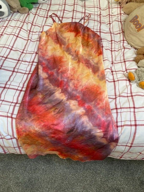 ASOS Long silk dress