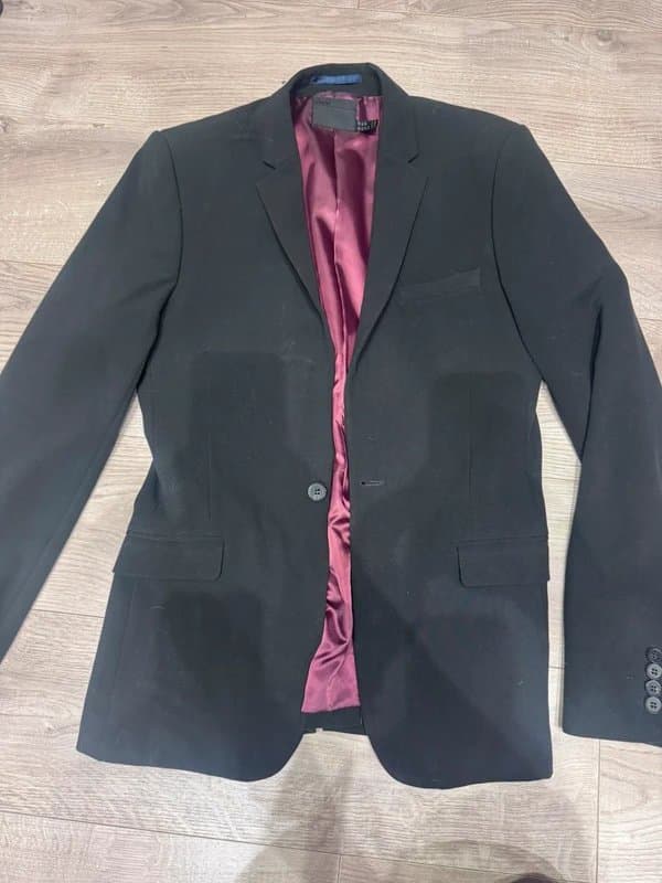 ASOS Black men’s jacket blazer, good condition