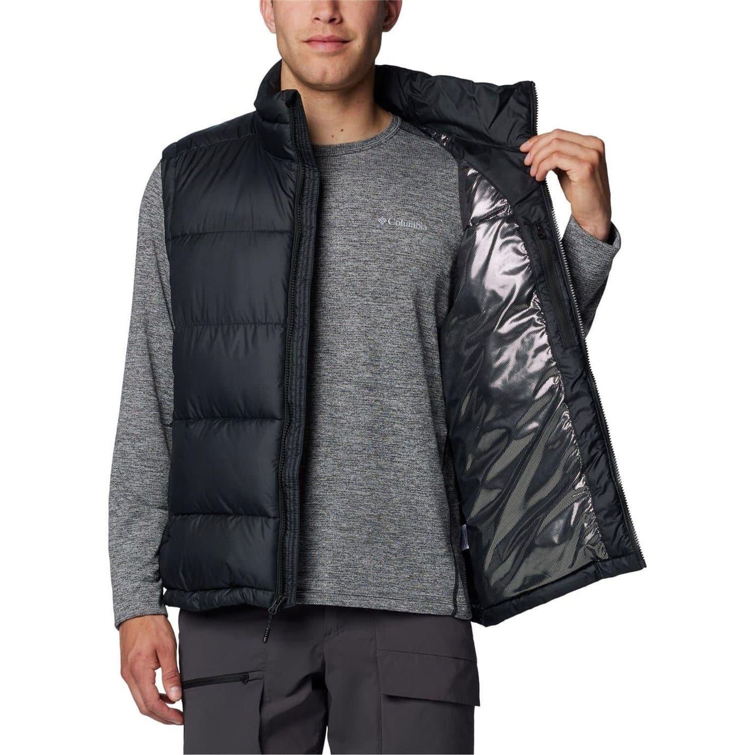 Columbia Columbia Men's Pike Lake Sleeveless Gilet in Black