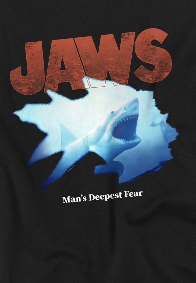 Universal Universal Men's Jaws Shipwreck Window T-Shirt, Black - 3