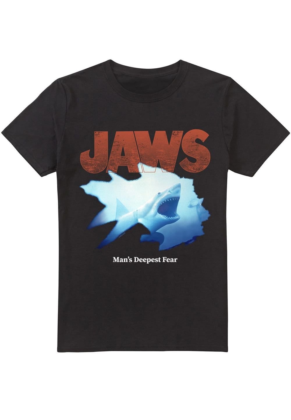 Universal Universal Men's Jaws Shipwreck Window T-Shirt, Black - 4