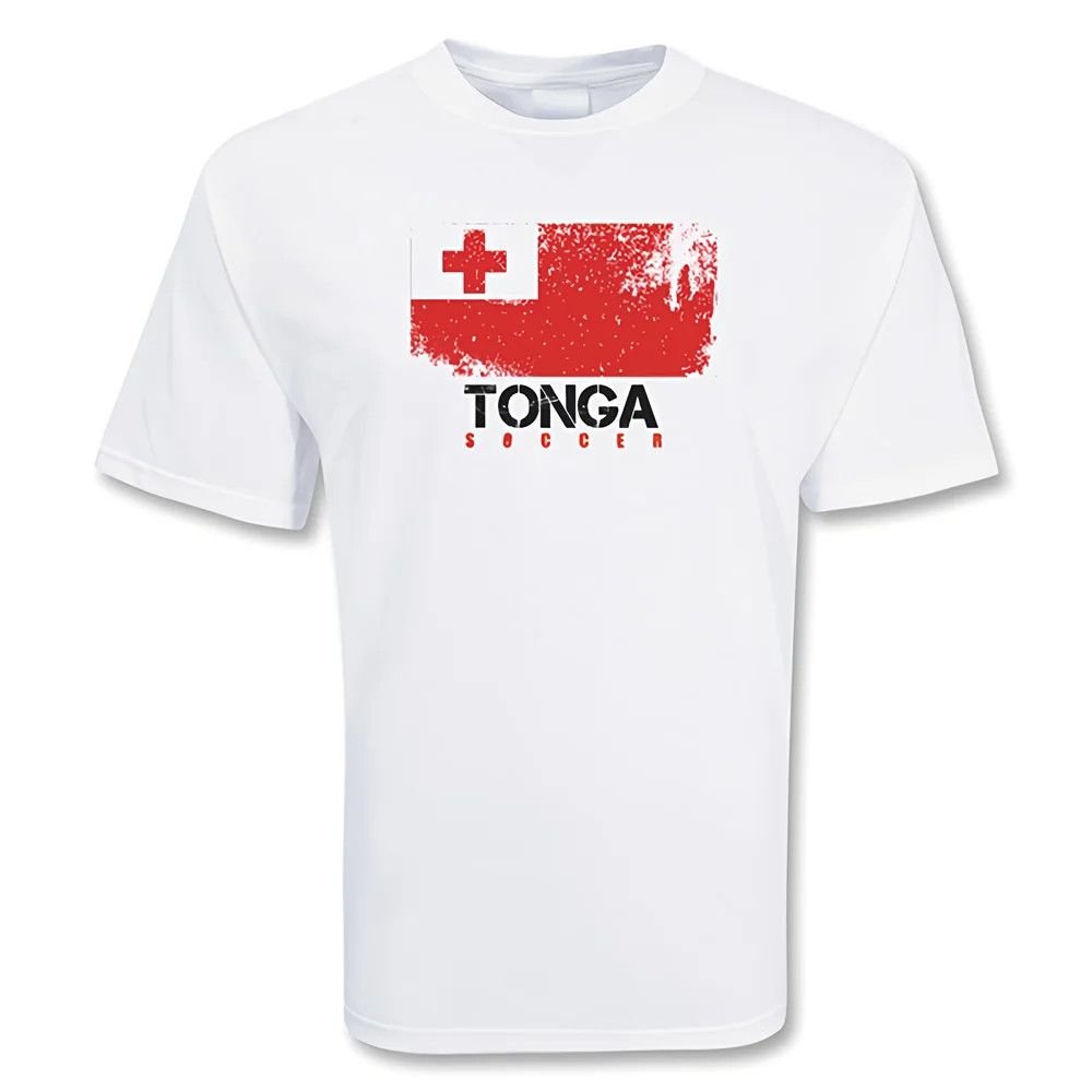 Tonga Tonga Men's Football T‑shirt in White - 2