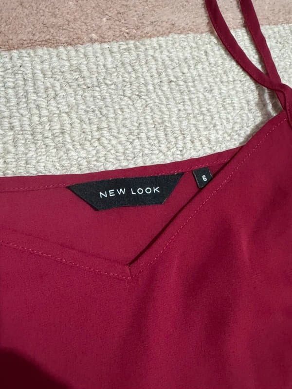 New Look Red cami top