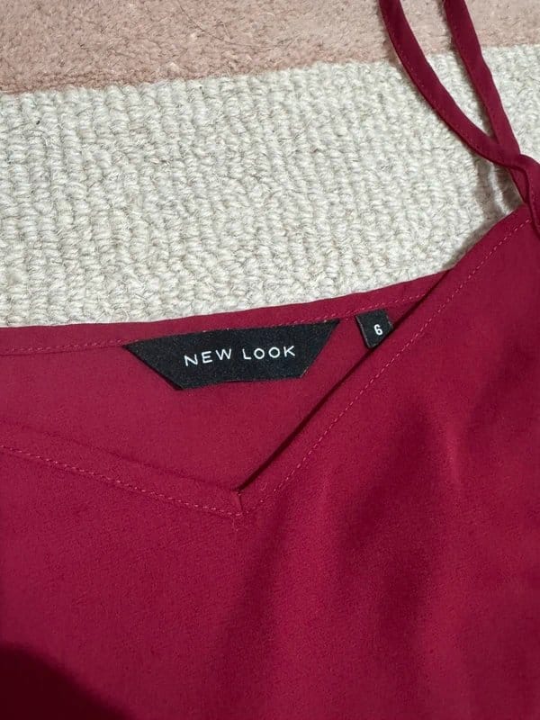New Look Red Cami Top
