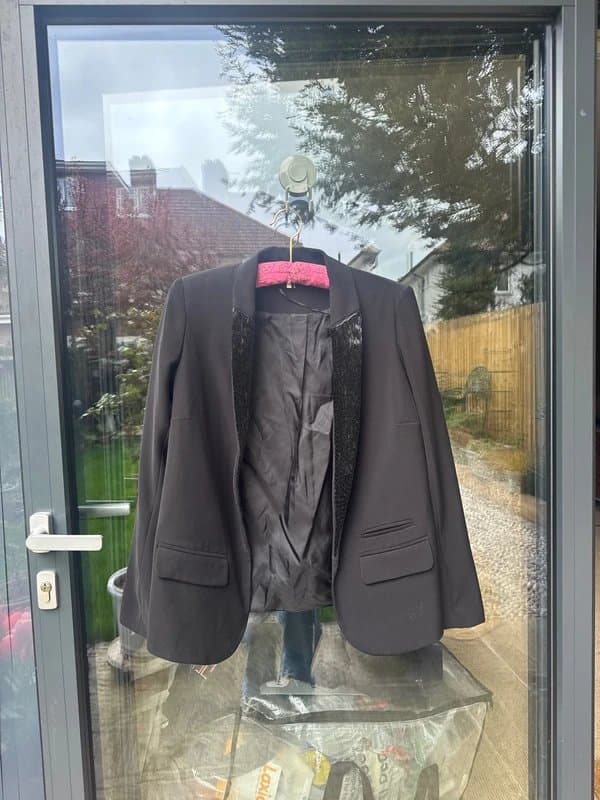 Topshop Beaded Blazer
