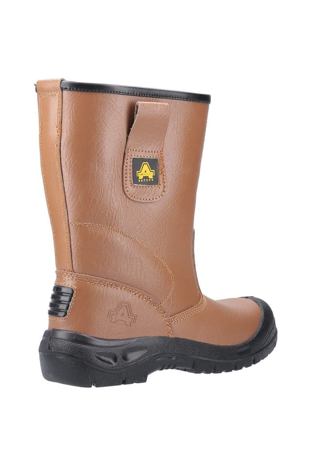 Amblers Amblers Men's 'FS142' Riggers Safety Boots in Tan - 2