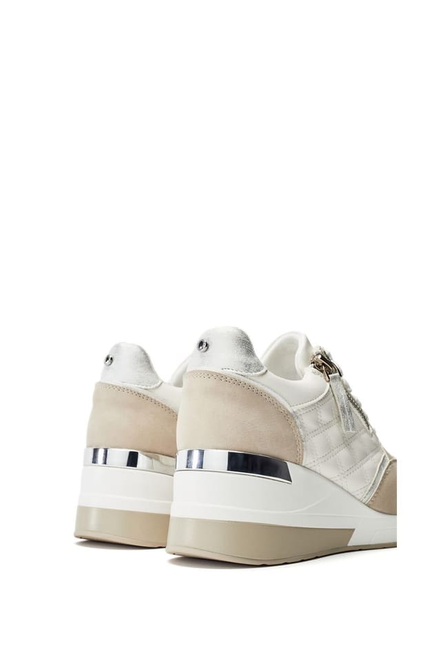 Moda In Pelle Moda In Pelle Women's Carrley' Porvair Trainers in White - 3