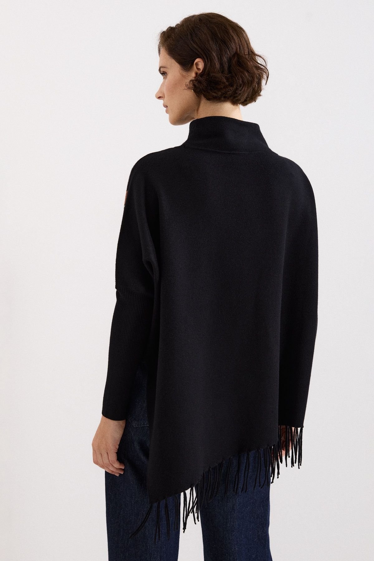 Phase Eight Phase Eight Women's Athena Tassel Sweater in Black - 4