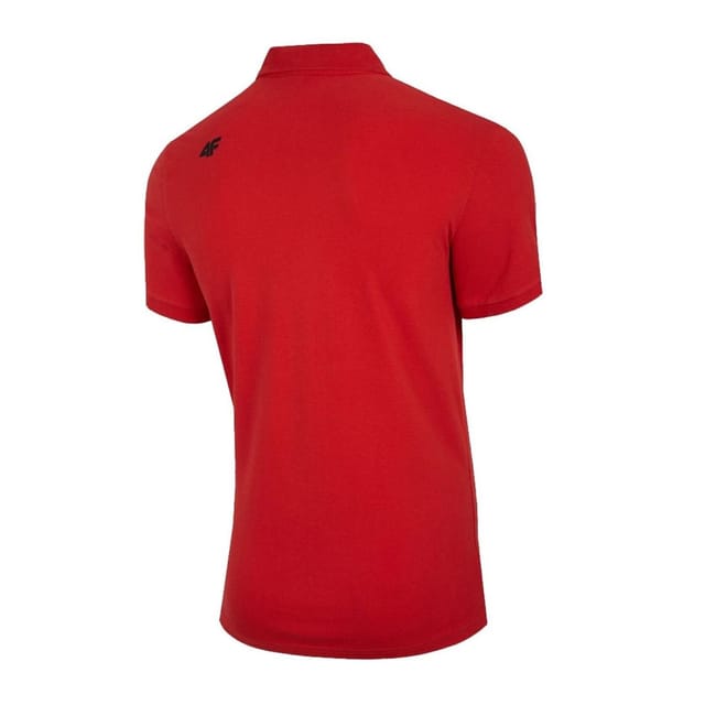 4F 4F Men's NOSH4 Polo Shirt in Red - 2