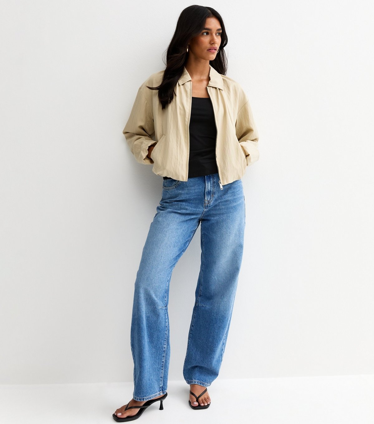 New Look Women's Black Scoop Neck Cami Top New Look - 3