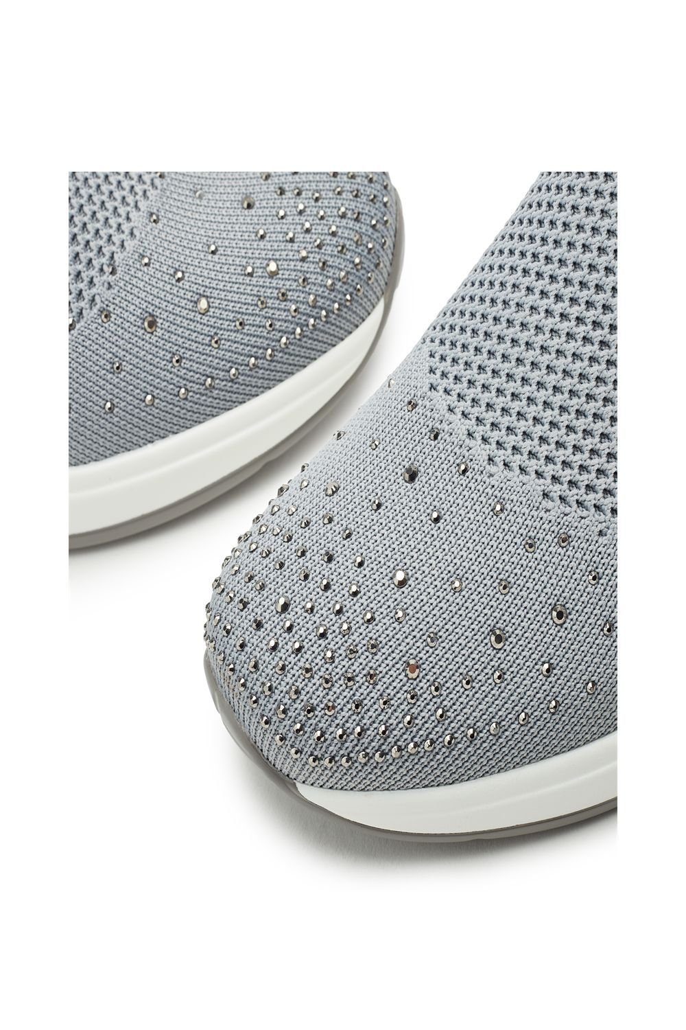 b.soleful b.soleful Women's 'Solvia' Porvair Trainers in Grey - 3