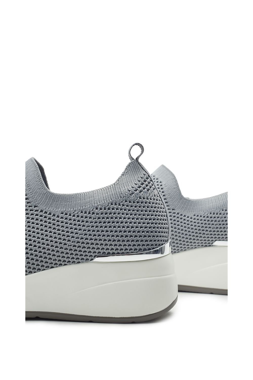 b.soleful b.soleful Women's 'Solvia' Porvair Trainers in Grey - 4