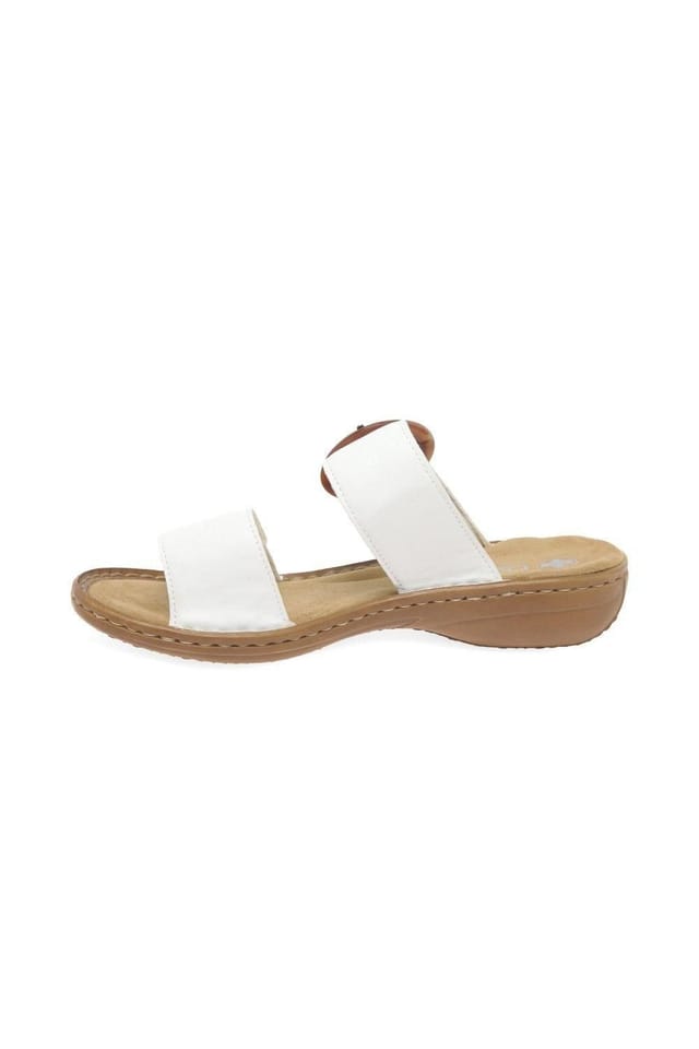 Rieker Rieker Women's 'Nectar' Mules in White - 2