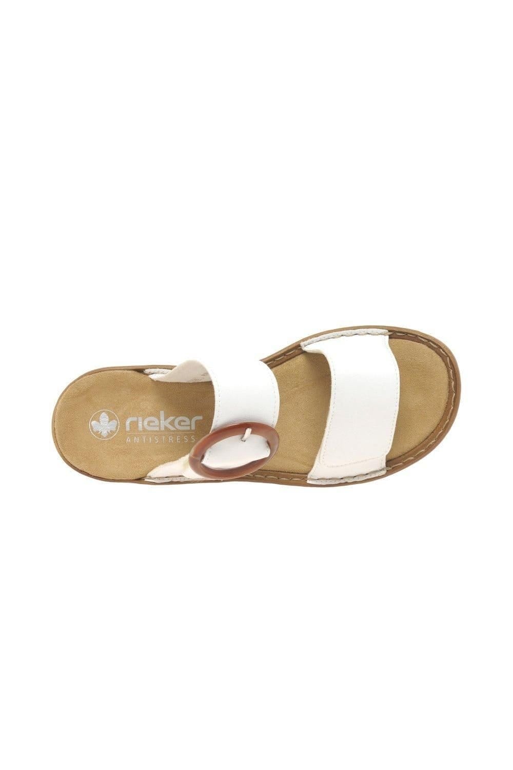 Rieker Rieker Women's 'Nectar' Mules in White - 4