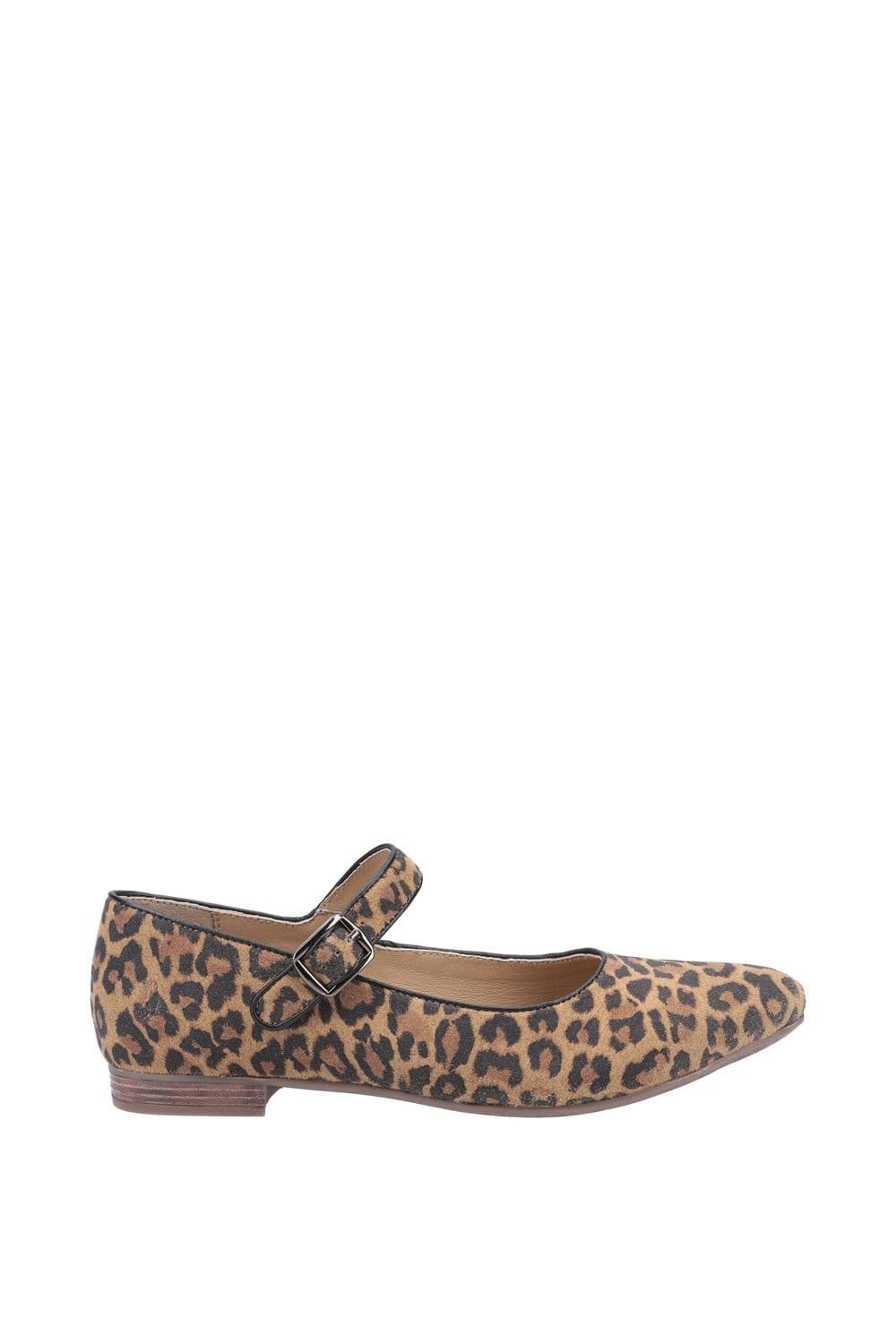 Hush Puppies Hush Puppies Women's 'Melissa Strap' Smooth Leather Shoes in Beige - 4