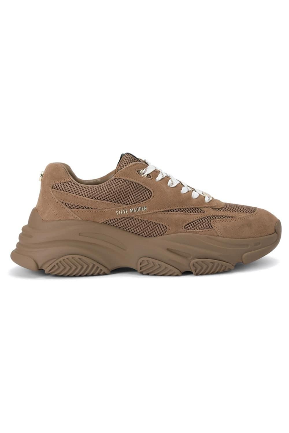 Steve Madden STEVE MADDEN Men's 'Province Tan Suede' Trainers