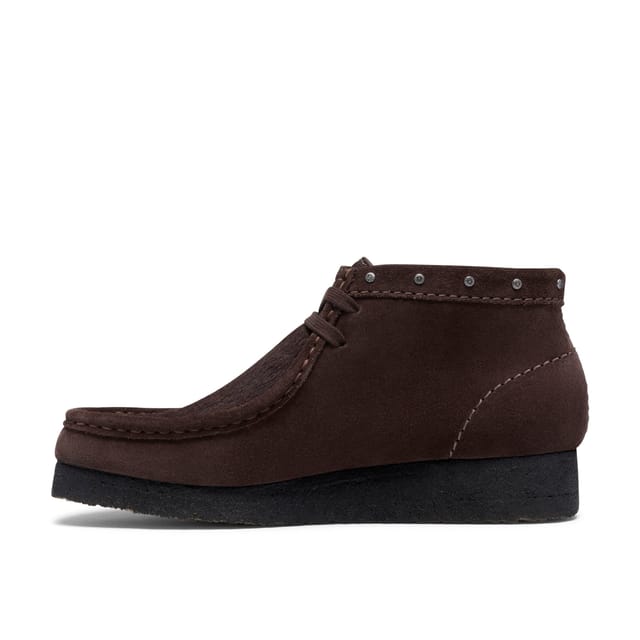Clarks Clarks Women's Wallabee Boot Brown Interest Ankle Boots, Wallabee, Lace Up - 2