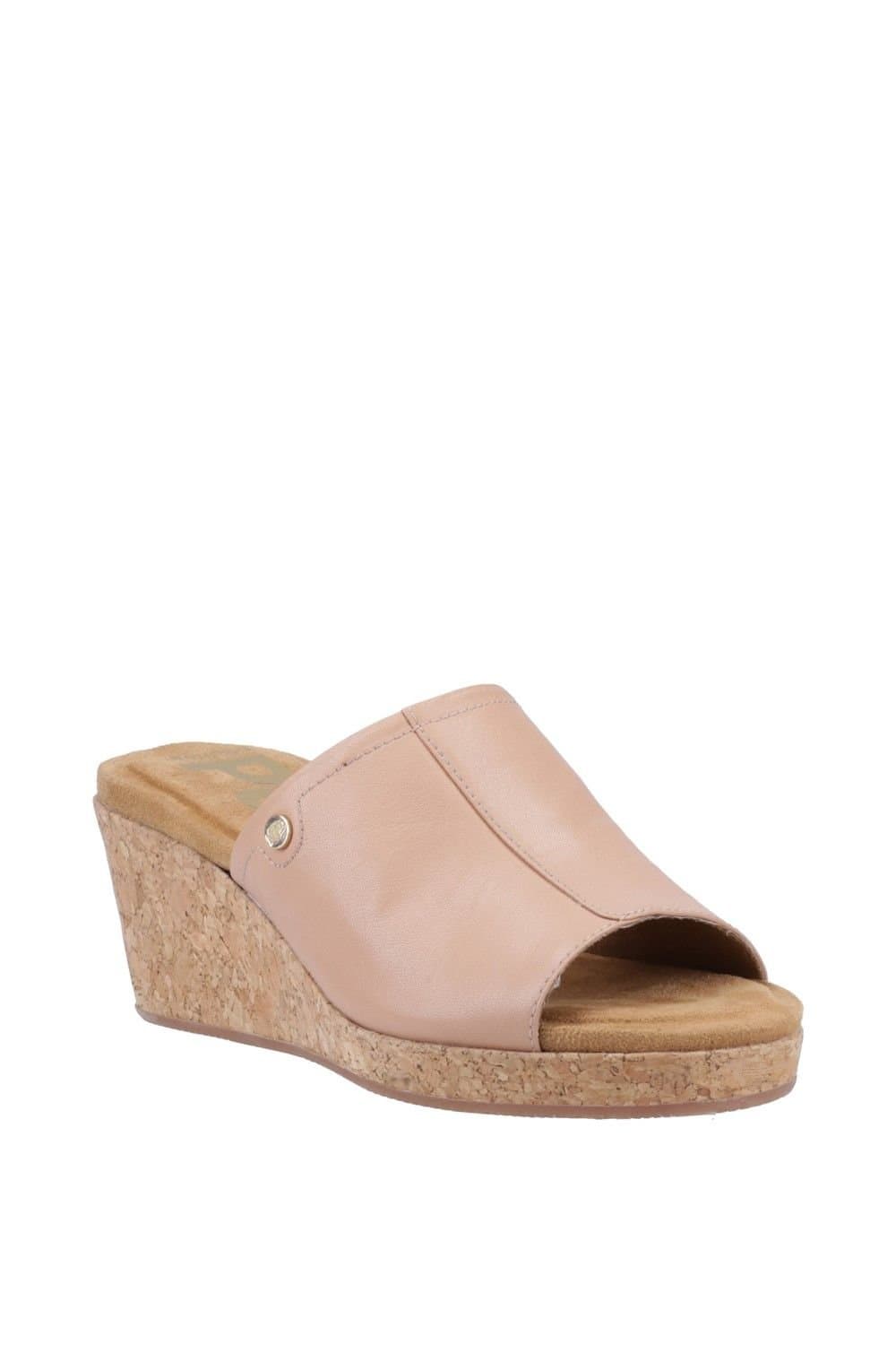 Hush Puppies Hush Puppies Women's Willow Slide Wedge in Cream