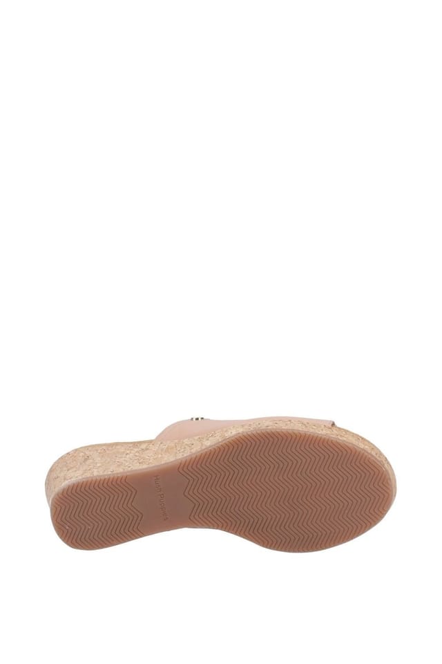 Hush Puppies Hush Puppies Women's Willow Slide Wedge in Cream - 3