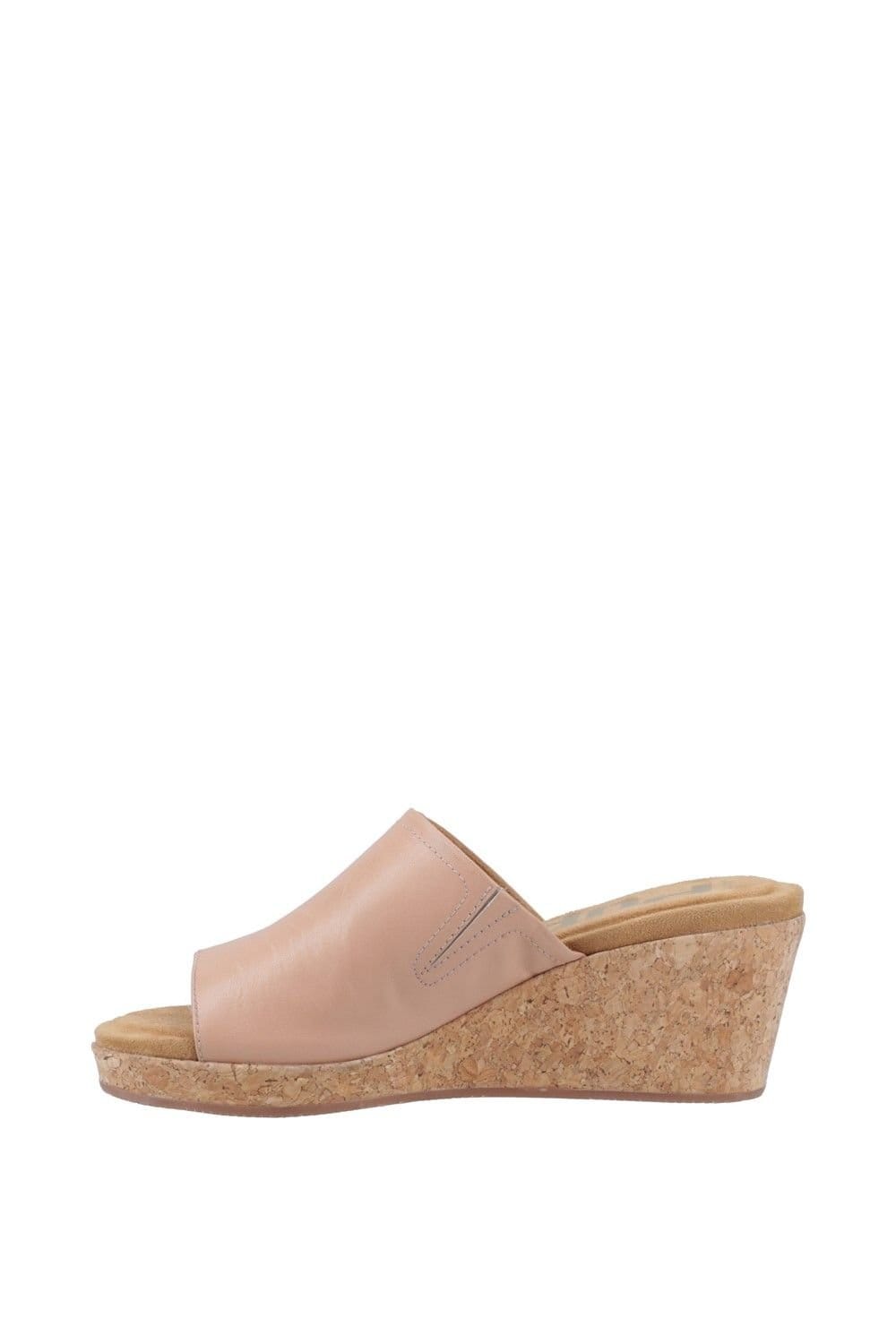 Hush Puppies Hush Puppies Women's Willow Slide Wedge in Cream - 4