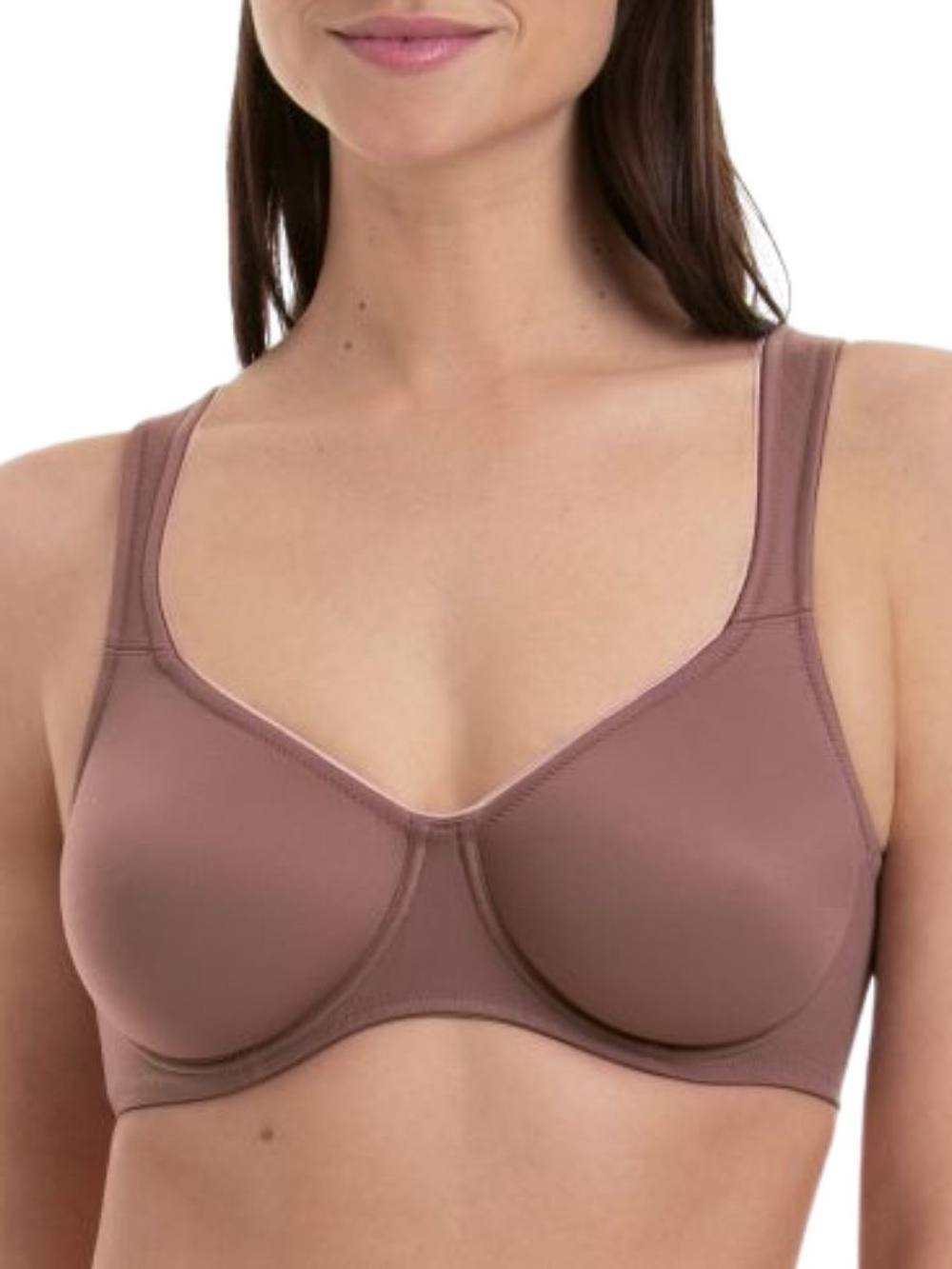Anita Anita Women's Twin Underwired Moulded Bra in Brown - 2