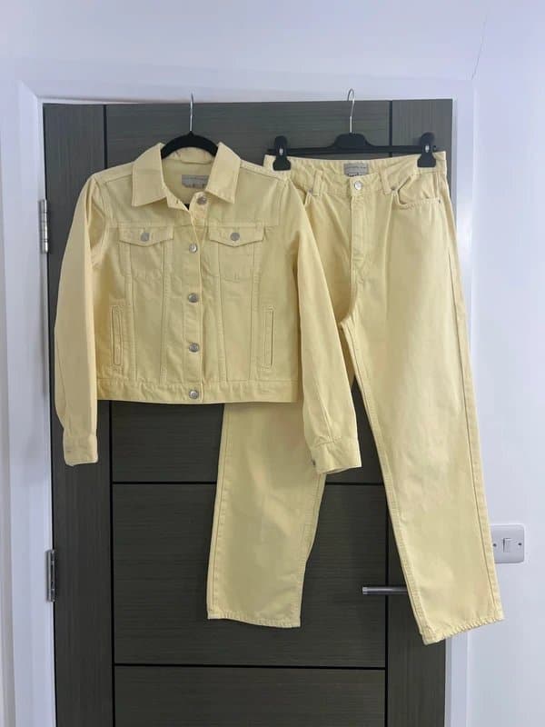 Never Fully Dressed Never fully dressed denim co ord