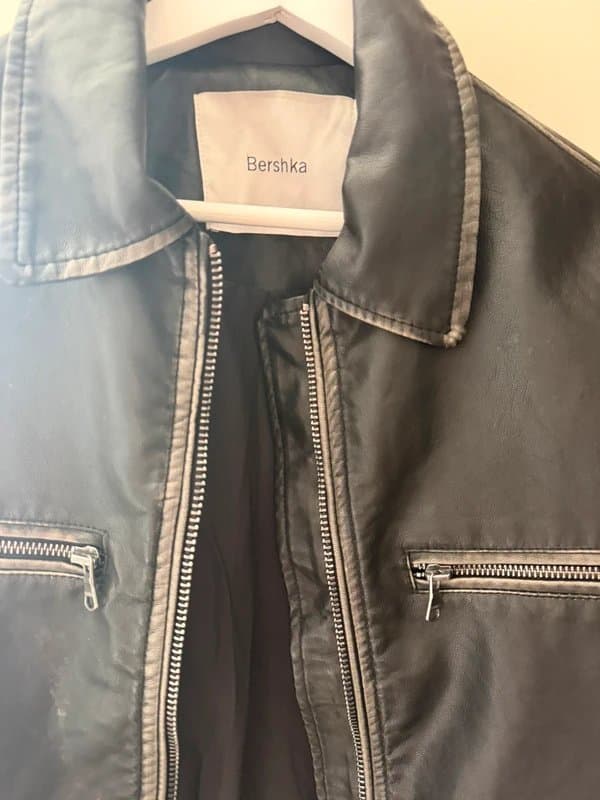 Bershka Bershka leather jacket
